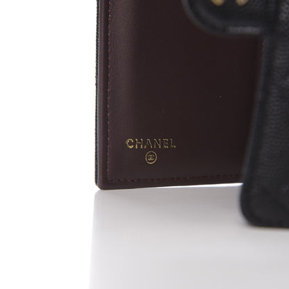 Chanel Caviar Quilted Medium Flap Wallet Black 5 of 9