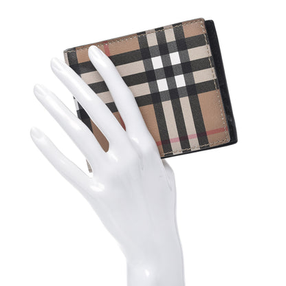 Burberry Vintage Check Bi-Fold Wallet Camel 2 of 9