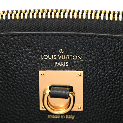 Louis Vuitton Taurillon City Steamer MM Black Caramel Creme 6 of 11
