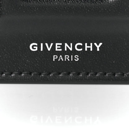 Givenchy Calfskin Bow Cut Chain Wallet Black 8 of 10
