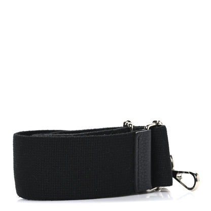 Hermes Toile Taurillon Clemence Evelyne PM Shoulder Strap Black 2 of 4