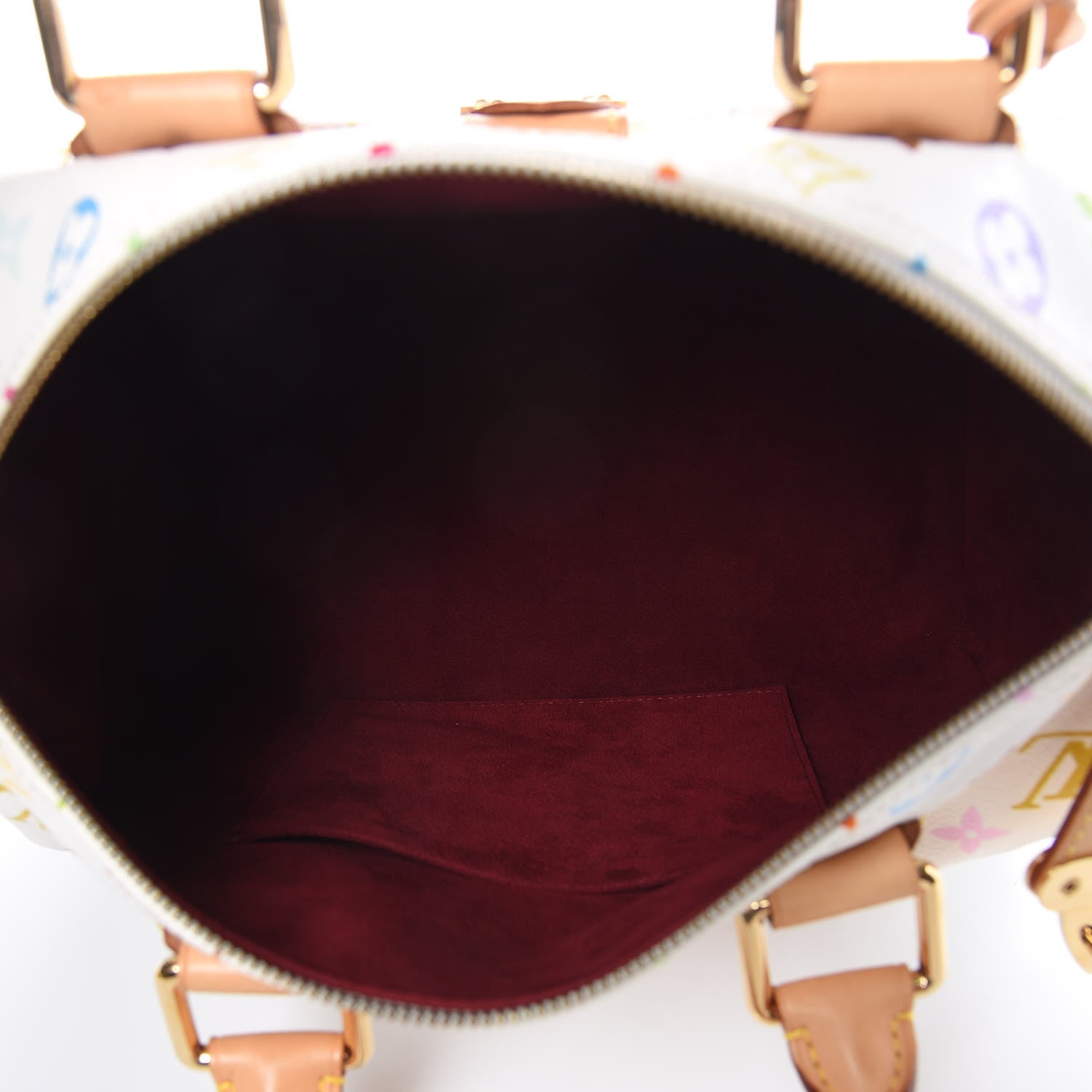 Louis Vuitton Monogram Multicolor Speedy 30 White 6 of 14