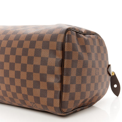 Louis Vuitton Damier Ebene Speedy 30 14 of 14