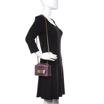 Christian Dior Metallic Calfskin J'Adior Mini Chain Flap Bag 2 of 9