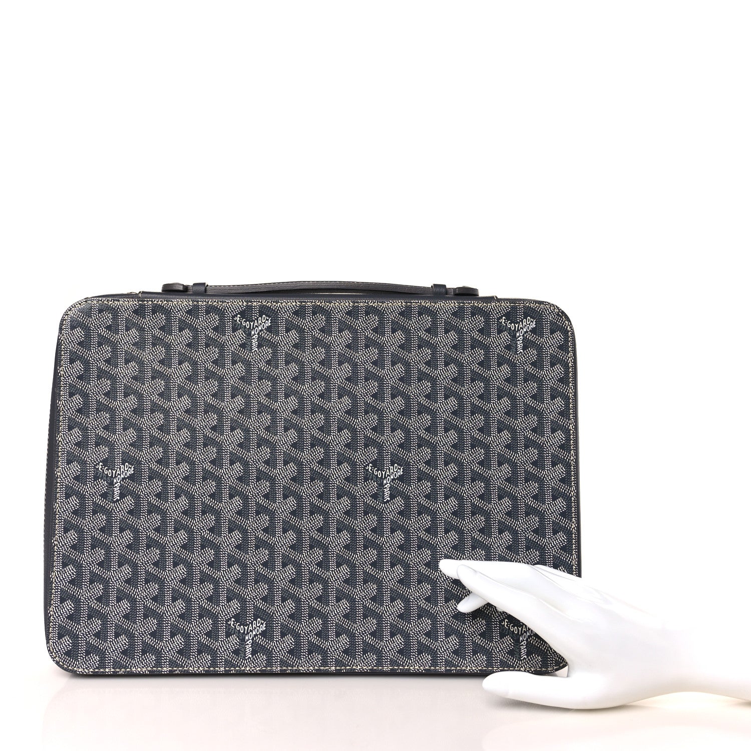 Goyard Goyardine Universal Companion Portfolio Grey 2 of 8
