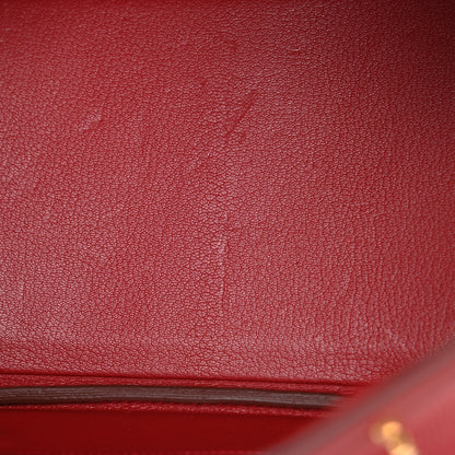 Hermes Togo Birkin 30 Rouge Casaque 15 of 19