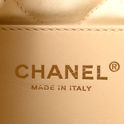 Chanel Shearling Quilted Small Chanel 22 White 5 of 9