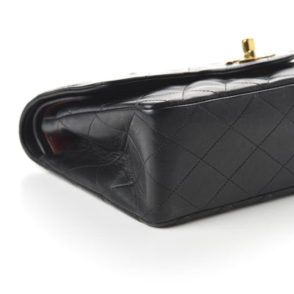 Chanel Lambskin Quilted Small Double Flap Black 6 of 13