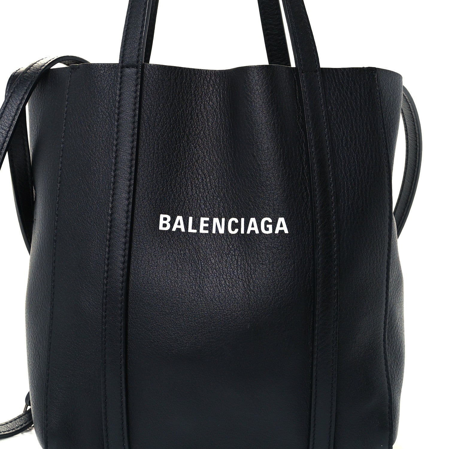 Balenciaga Calfskin XXS Everyday Tote Black 7 of 9