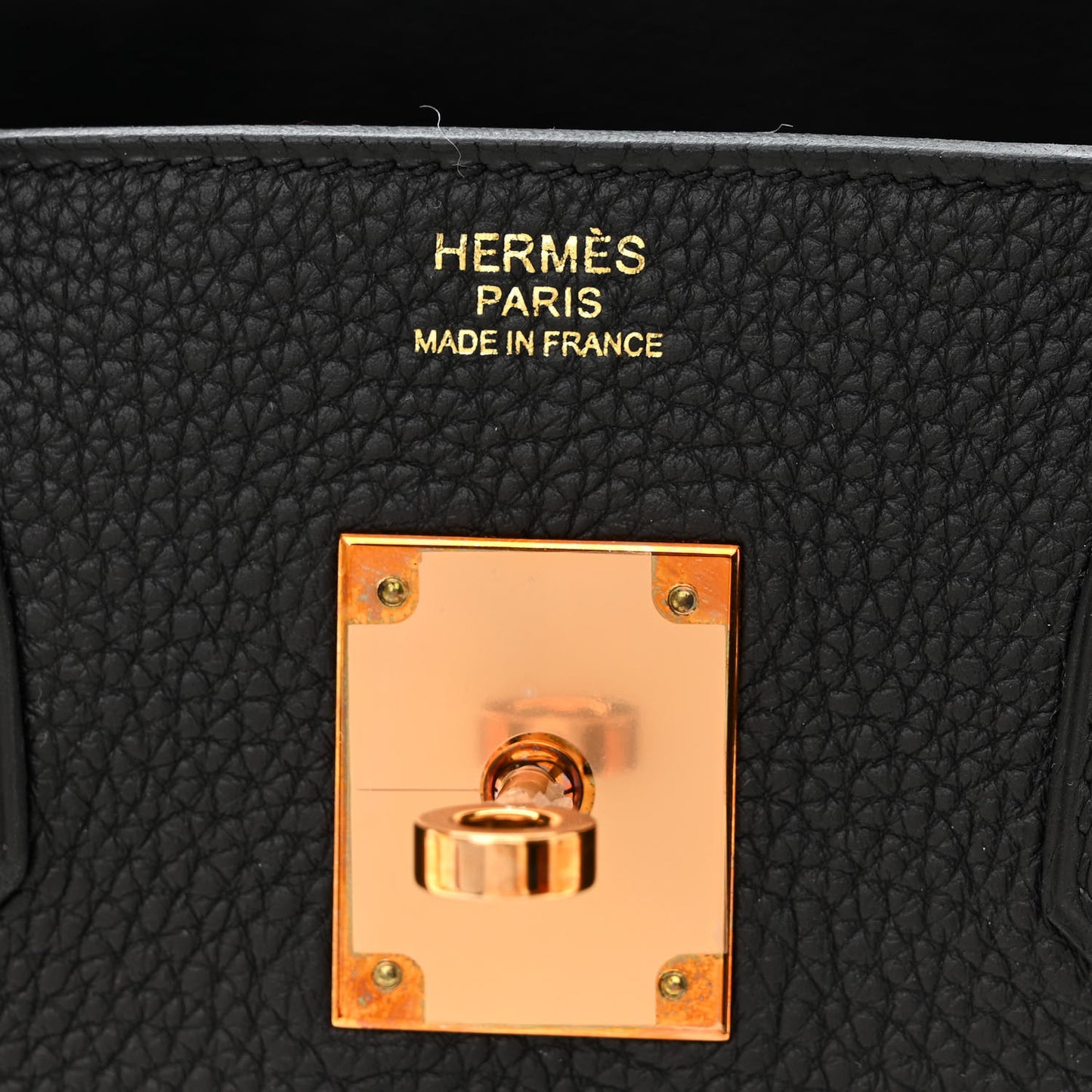 Togo Birkin 30 Black