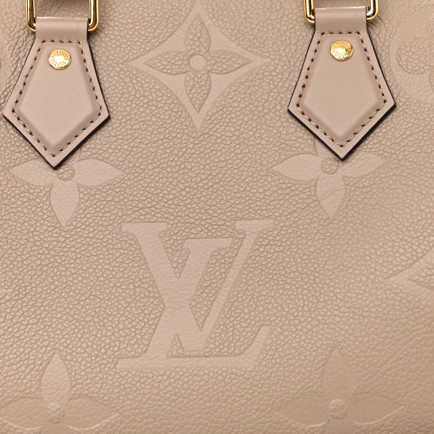 Louis Vuitton Empreinte Monogram Giant Speedy Bandouliere 25 Tourterelle 7 of 9