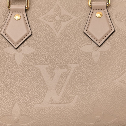 Louis Vuitton Empreinte Monogram Giant Speedy Bandouliere 25 Tourterelle 7 of 9