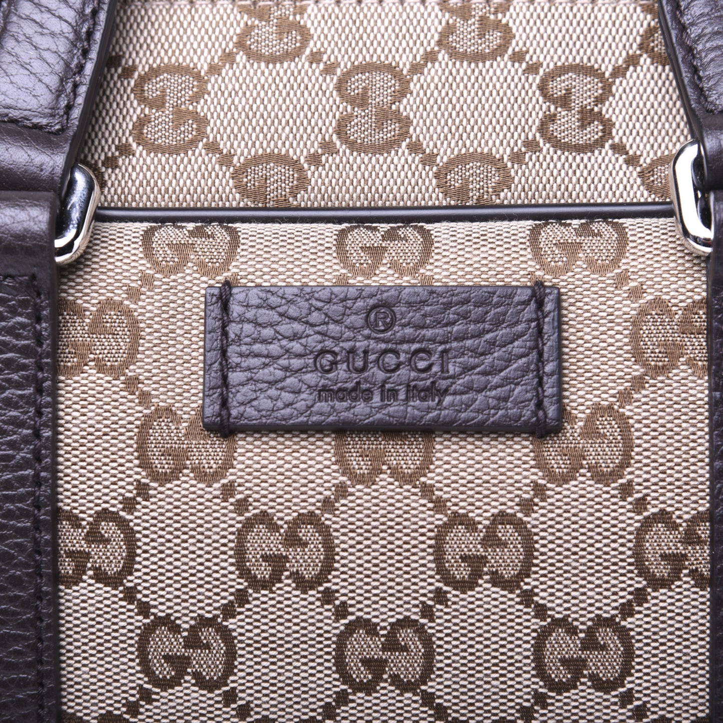 Monogram Briefcase Dark Brown