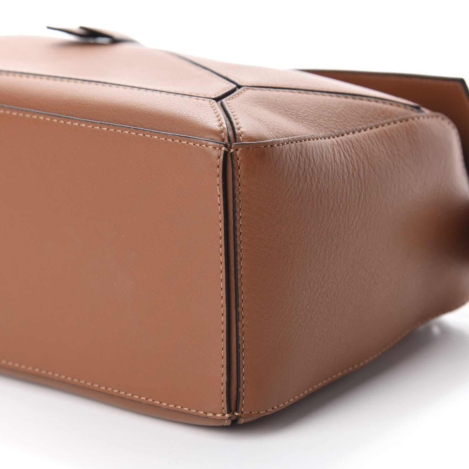 Loewe Calfskin Small Puzzle Bag Tan 7 of 9