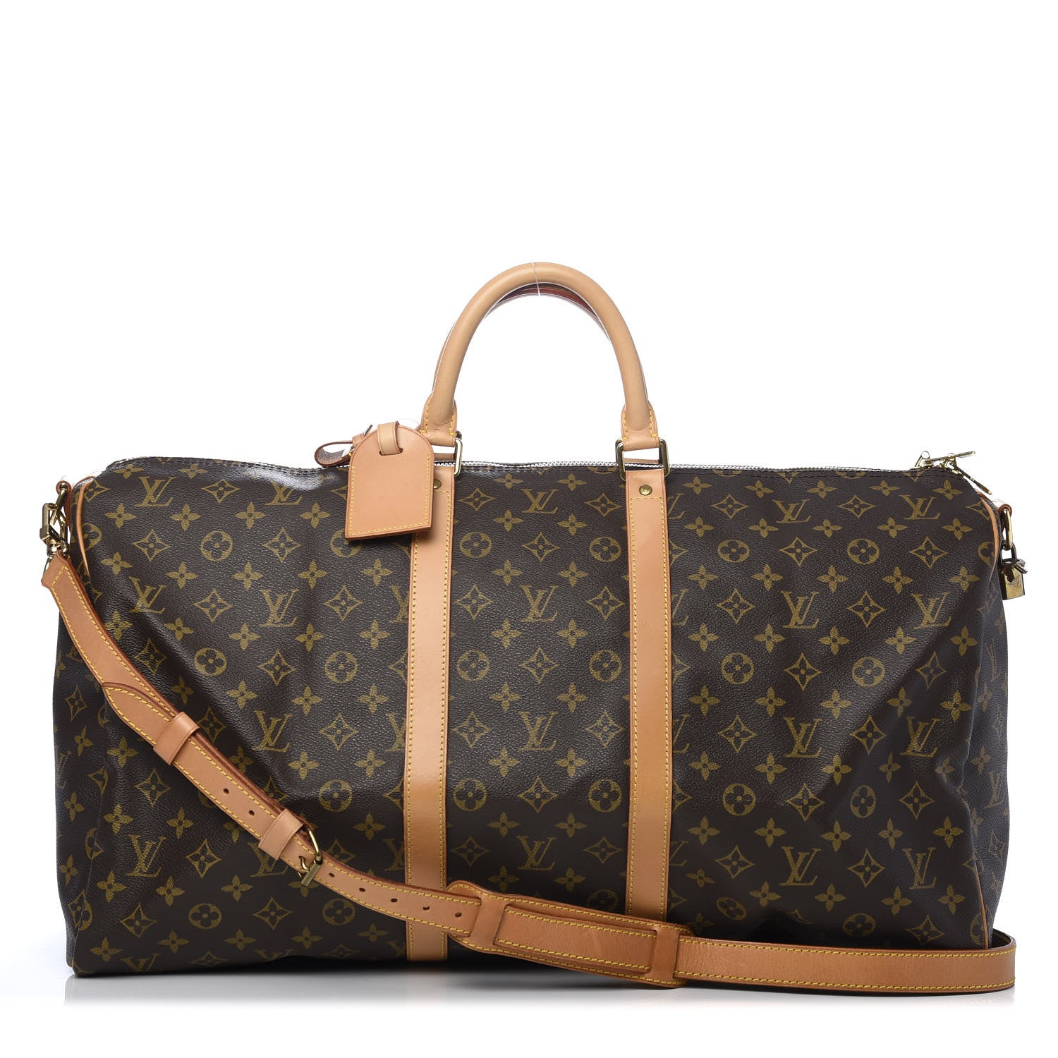 Louis Vuitton Monogram Keepall Bandouliere 55 1 of 9
