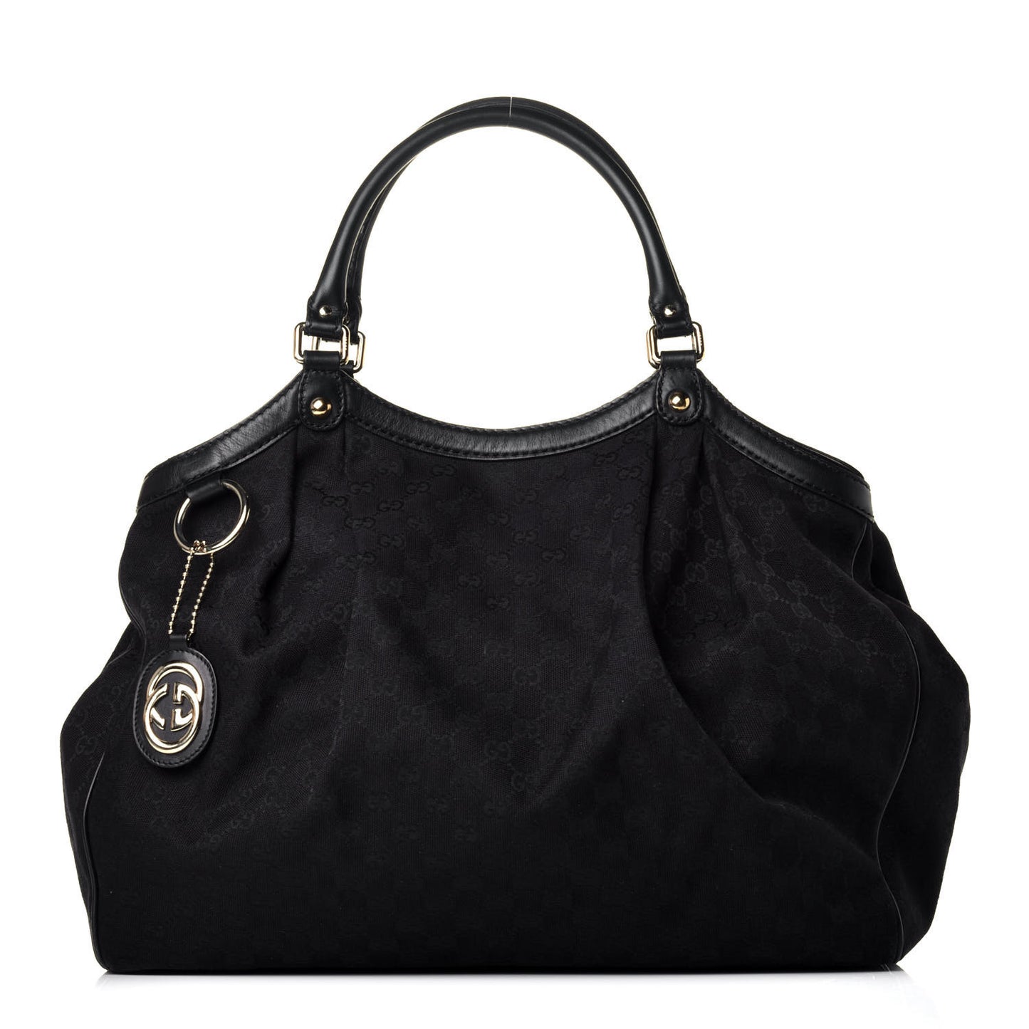 Monogram Large Sukey Black