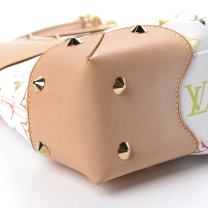 Louis Vuitton Monogram Multicolor Judy MM White 6 of 9