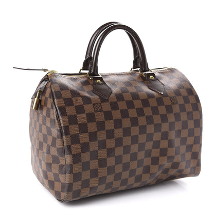 Louis Vuitton Damier Ebene Speedy 30 3 of 10