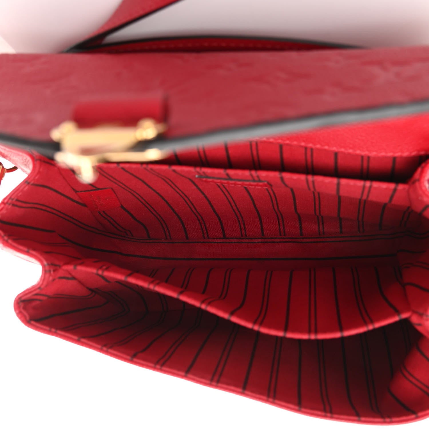 Louis Vuitton Empreinte Pochette Metis Scarlet 5 of 13