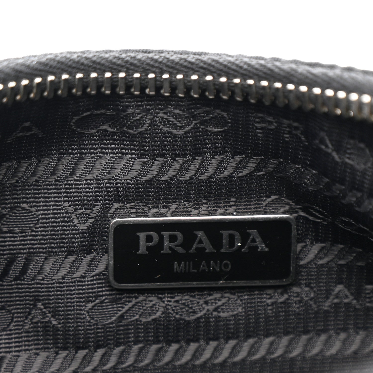 Prada Nylon Re-Edition 2005 Shoulder Bag Black 6 of 12