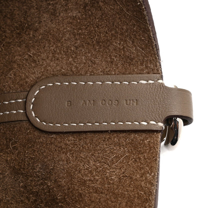 Hermes Taurillon Clemence Swift In-The-Loop 18 Bag Etoupe 7 of 10