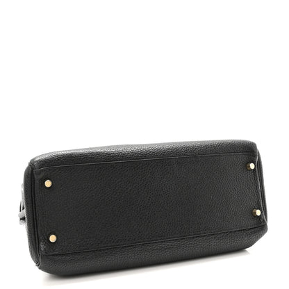 Hermes Togo Kelly Retourne 32 Black 4 of 10