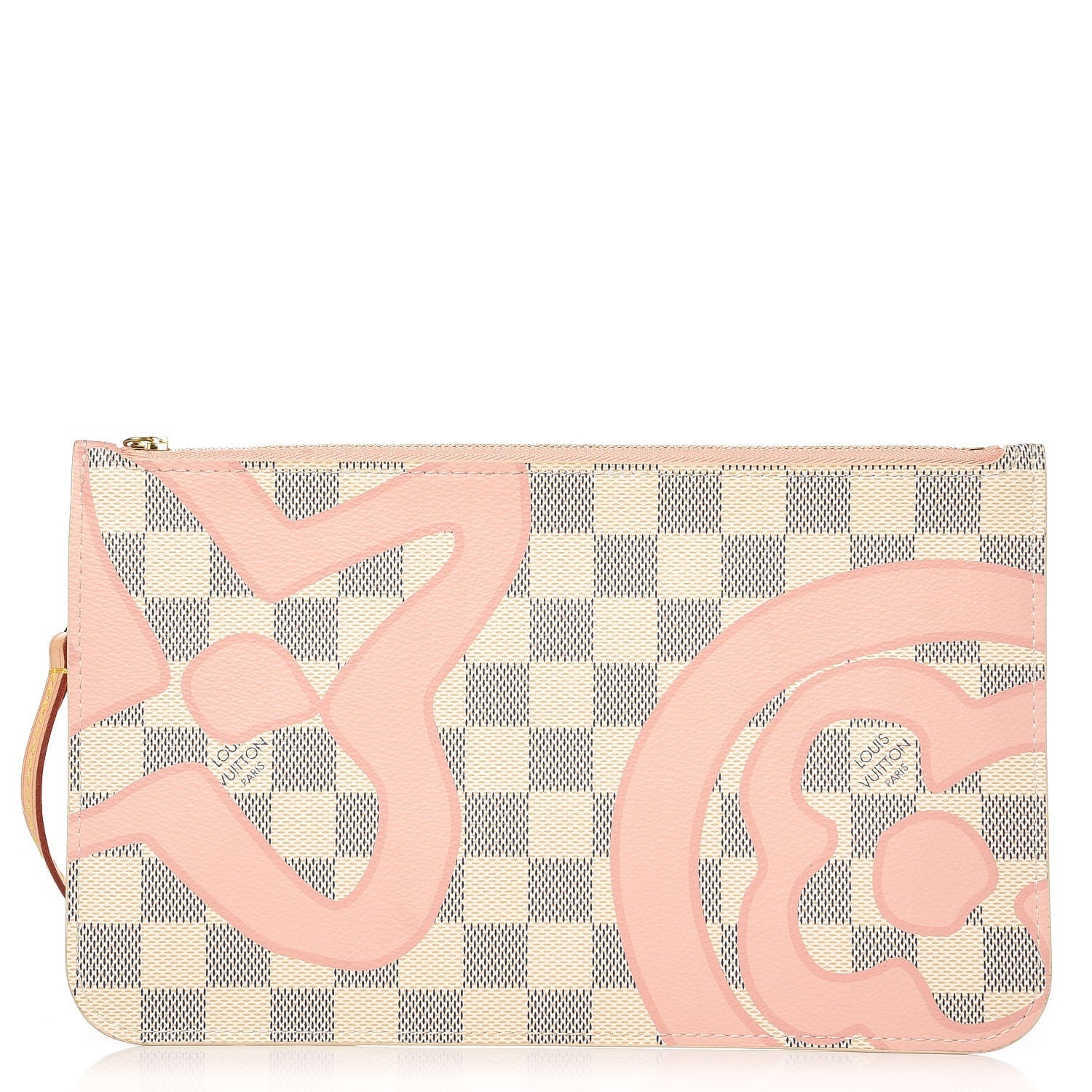 Louis Vuitton Damier Azur Tahitienne Neverfull MM GM Pochette 1 of 8