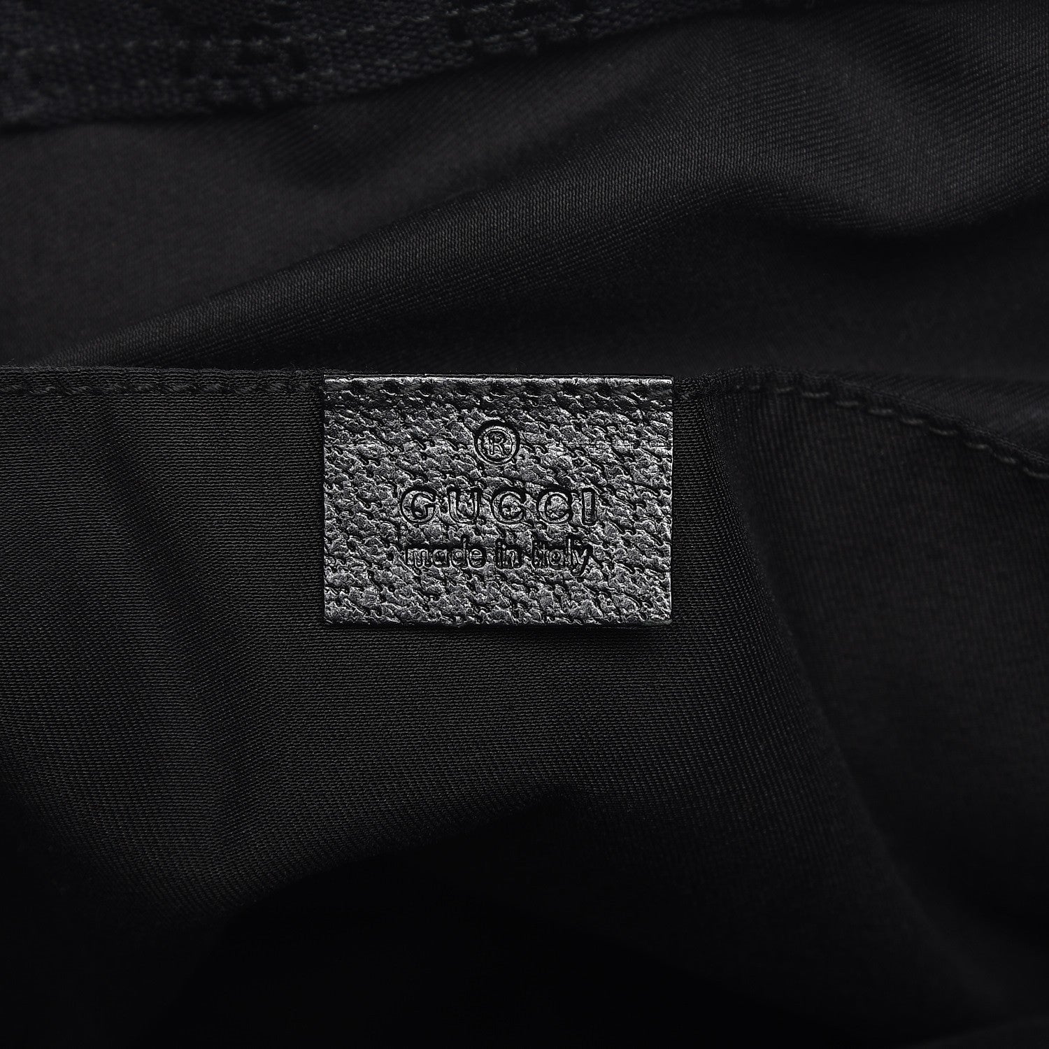 Gucci GG Monogram Medium Web Handle Vertical Tote Black 5 of 7