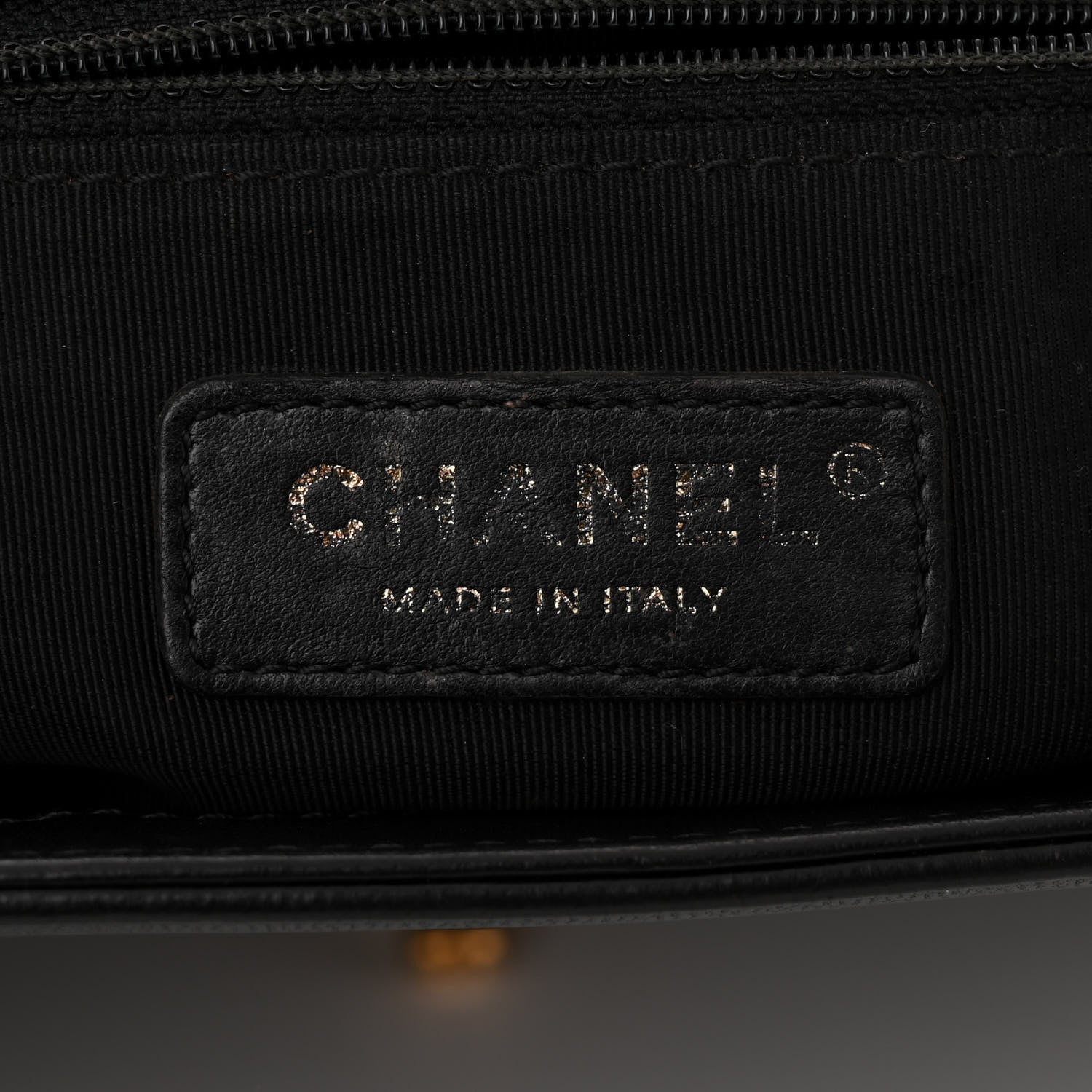 Chanel Lambskin Quilted Large Boy Flap Black 6 of 14
