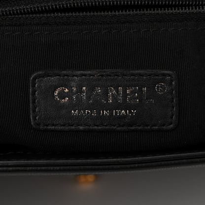 Chanel Lambskin Quilted Large Boy Flap Black 6 of 14