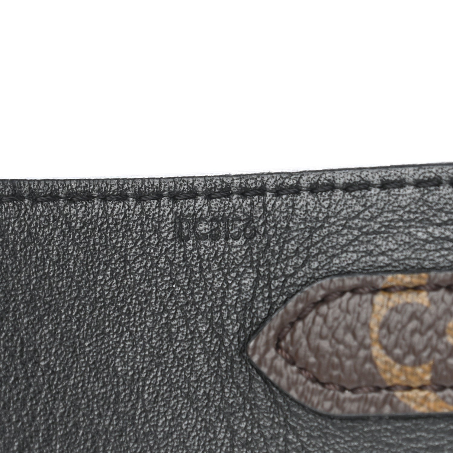 Louis Vuitton Monogram Bandouliere Shoulder Strap Black 4 of 6