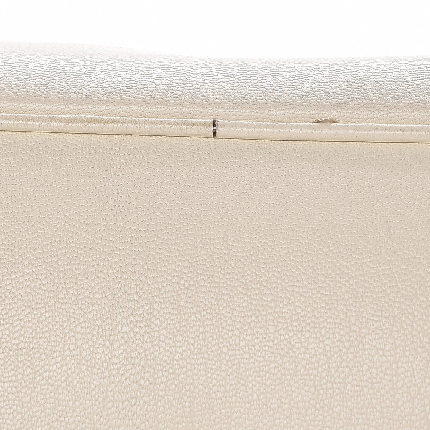 Calfskin Small Princy Satchel Off White