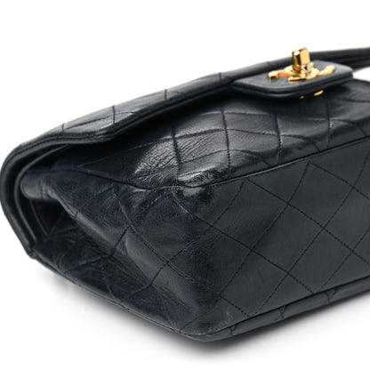 Chanel Lambskin Quilted Small Double Flap Navy 5 of 9