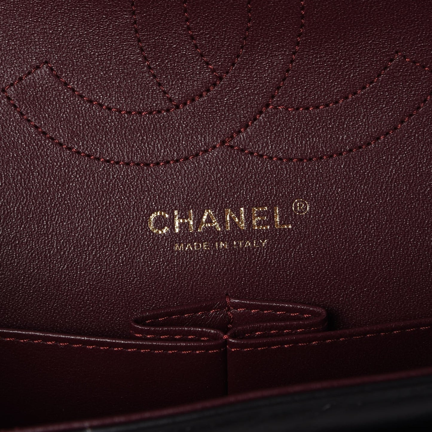Aged Calfskin Quilted 2.55 Reissue 226 Flap Black