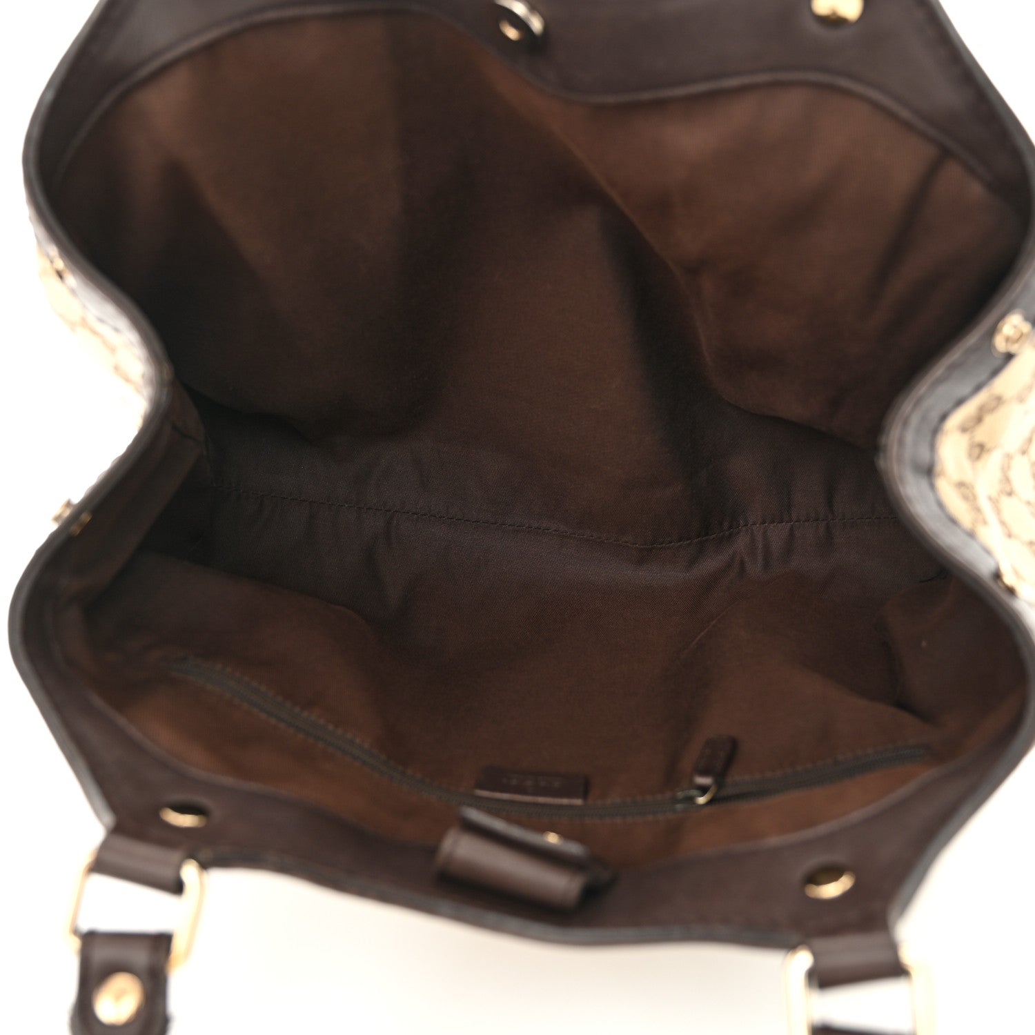 Gucci Monogram Medium Sukey Tote Beige Ebony Dark Brown 5 of 20