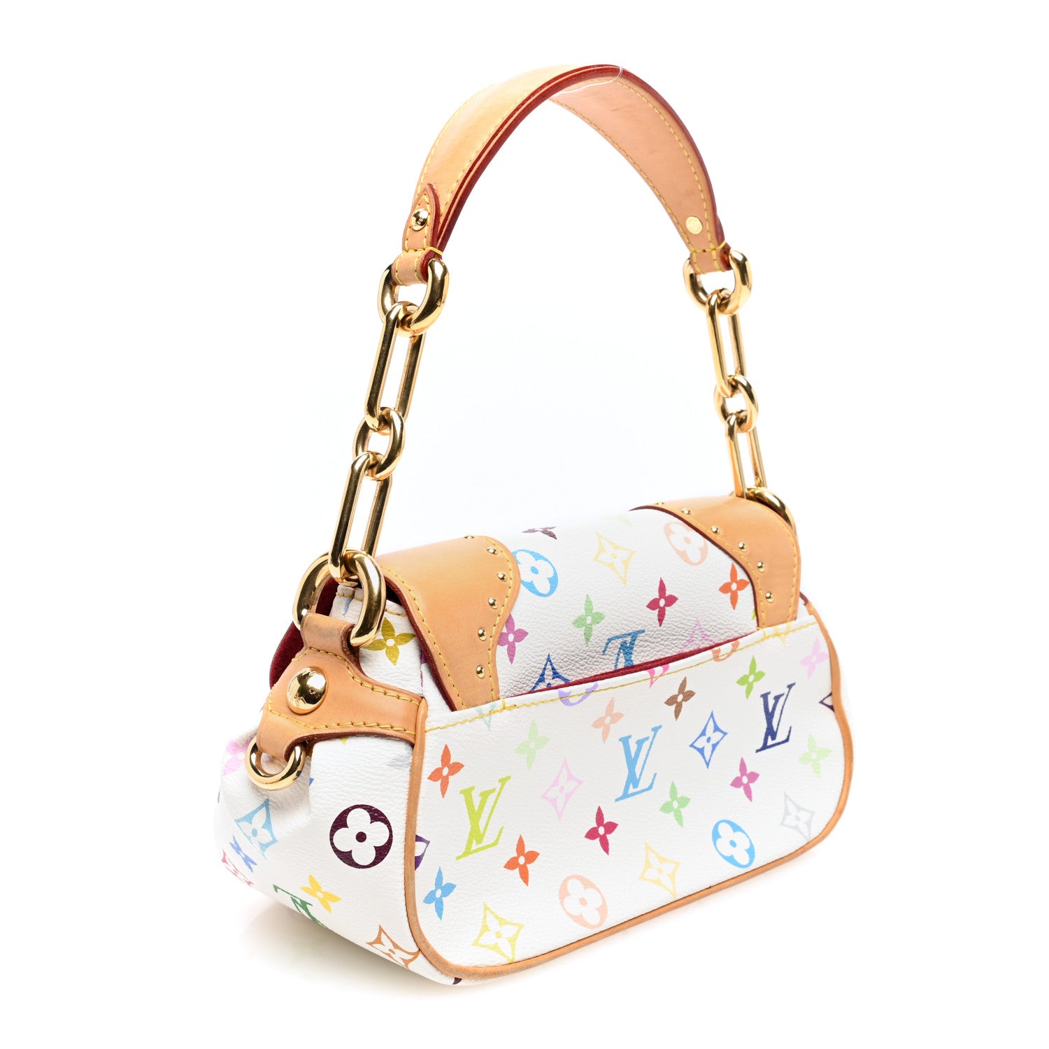Louis Vuitton Monogram Multicolor Marilyn White 3 of 9