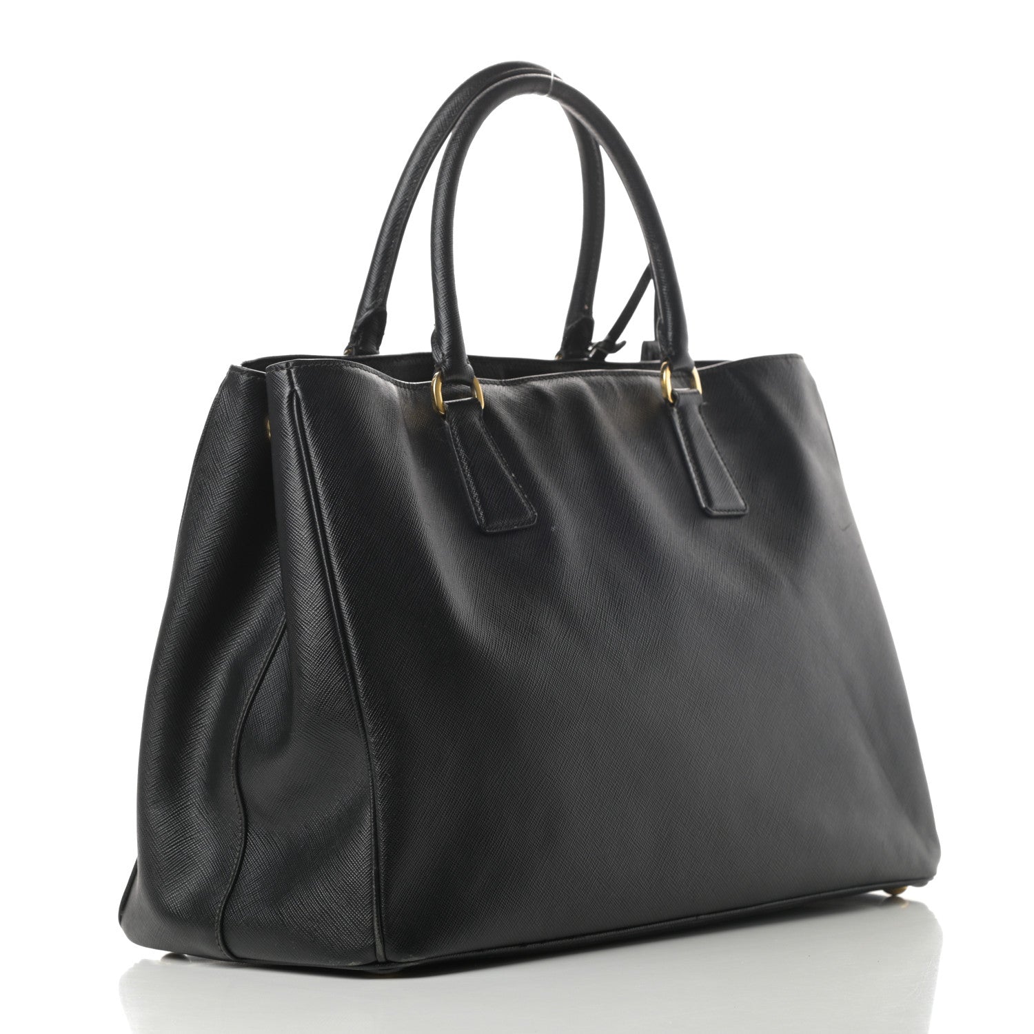 Prada Saffiano Lux Large Tote Black 3 of 21
