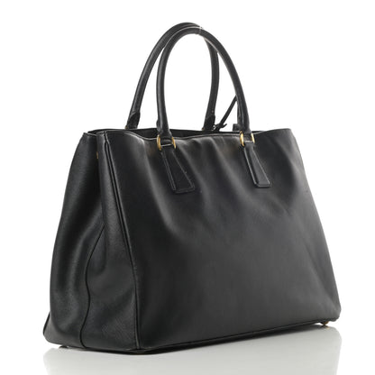 Prada Saffiano Lux Large Tote Black 3 of 21