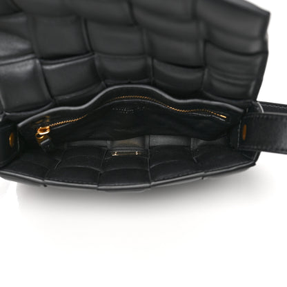 Bottega Veneta Nappa Maxi Intreccio Small Padded Cassette Crossbody Bag Black 4 of 7