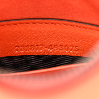 Gucci Goatskin Small Aphrodite Shoulder Bag Deep Orange 7 of 11