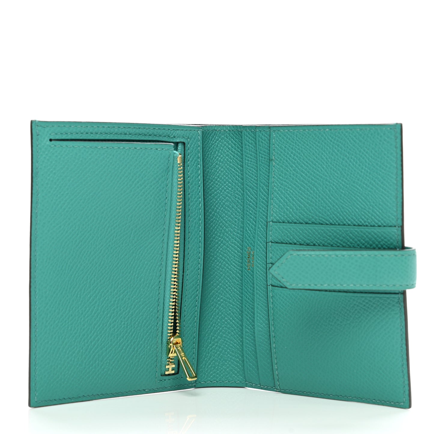 Epsom Bearn Compact Wallet Vert Verone