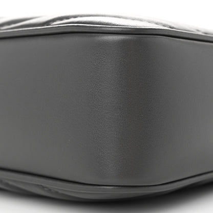 Saint Laurent Calfskin Matelasse Monogram Lou Camera Bag Storm 10 of 12