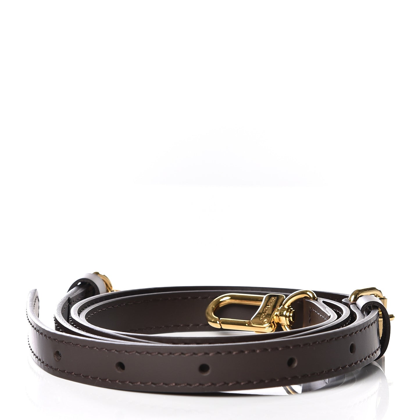 Calfskin 16mm Adjustable Shoulder Strap Brown