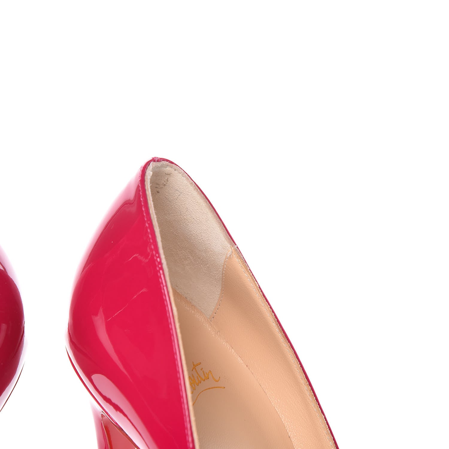 Christian Louboutin Patent So Kate 120 Pumps 38 Ultra Rose 7 of 11