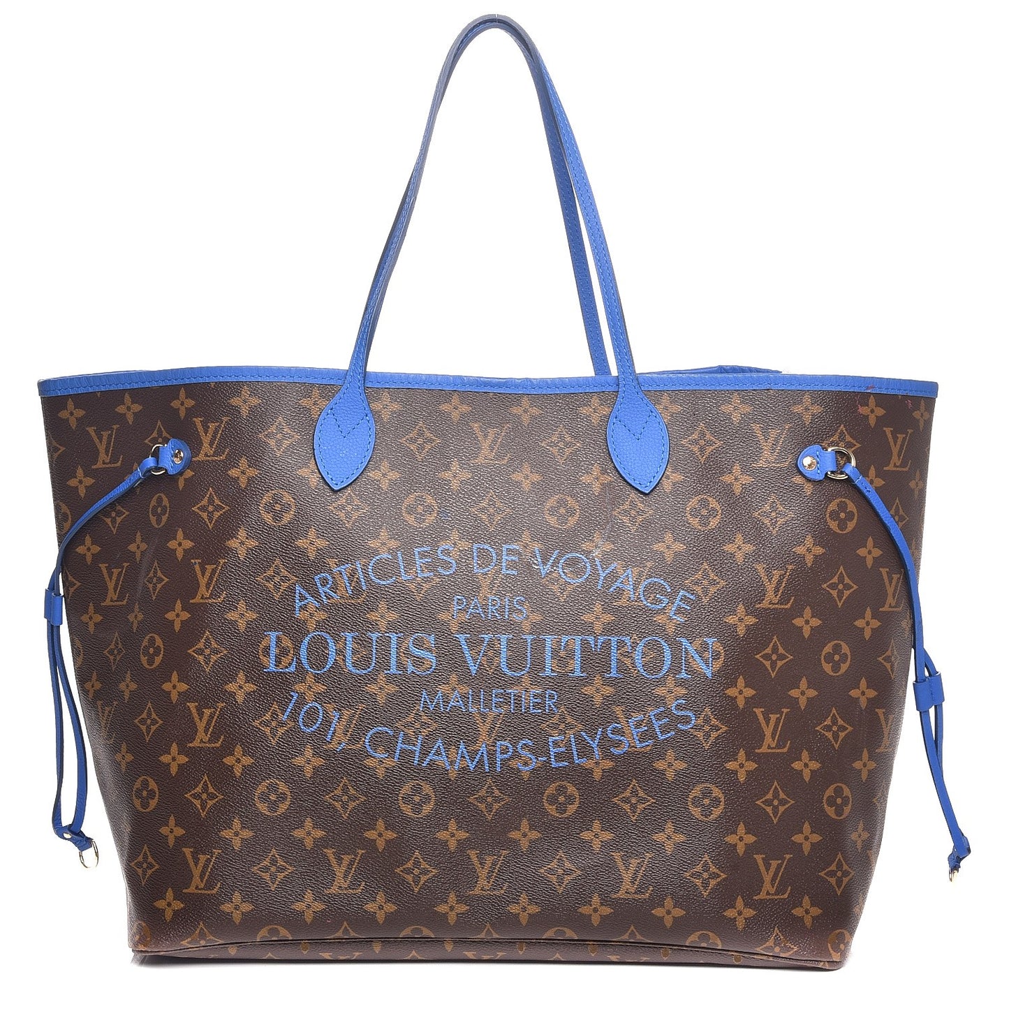 Monogram Articles de Voyage Ikat Neverfull GM Grand Blue