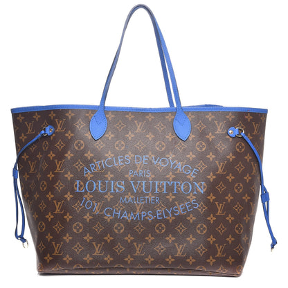 Louis Vuitton Monogram Articles de Voyage Ikat Neverfull GM Grand Blue 1 of 12