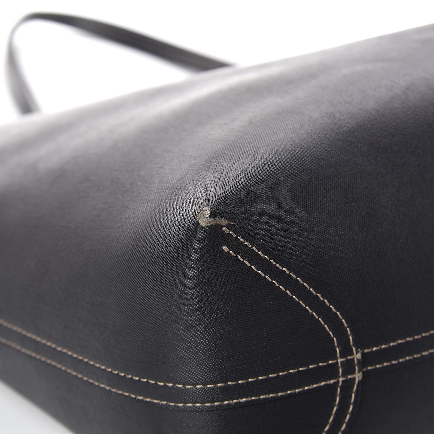 Calfskin GG Supreme Monogram Medium Reversible Tote Black