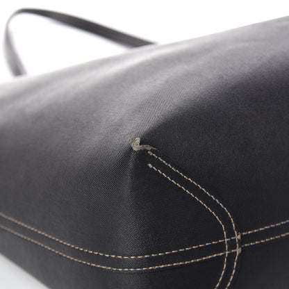 Gucci Calfskin GG Supreme Monogram Medium Reversible Tote Black 22 of 25