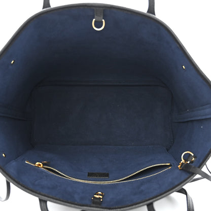 Louis Vuitton Empreinte Monogram Giant Neverfull MM Black 6 of 11