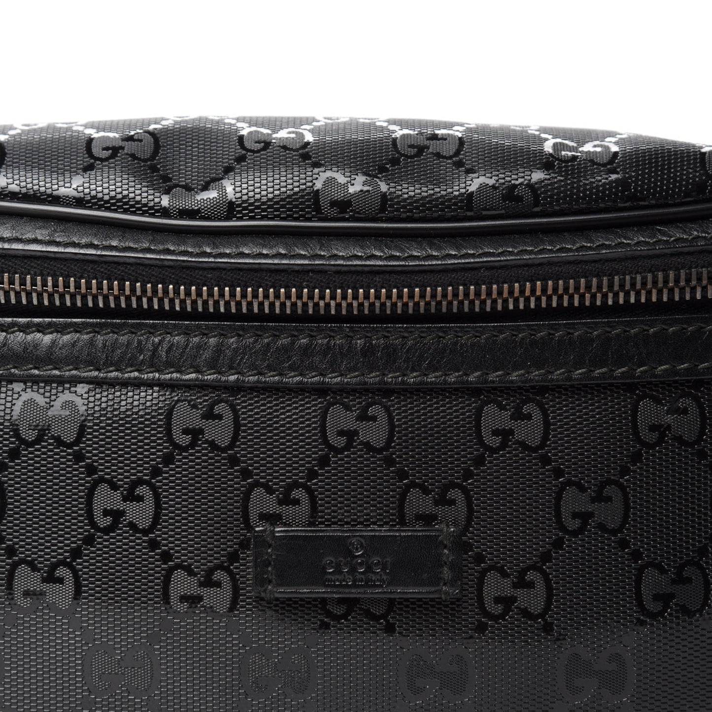 Imprime Monogram Belt Bag Black